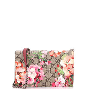 Gucci Chain Wallet Blooms Print Gg #236915G93B